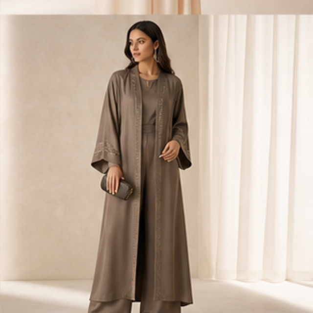 Doha Silk Scarf Dress