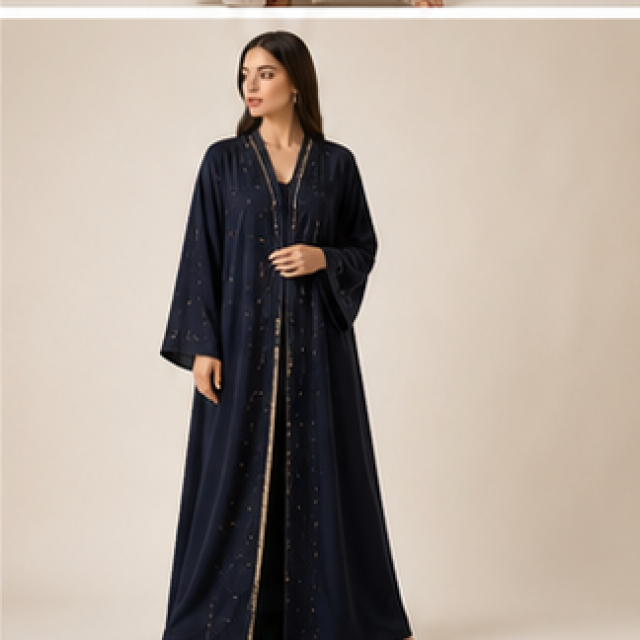Signature Embroidered Abaya